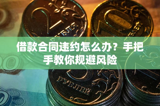 武汉借款合同违约怎么办？手把手教你规避风险
