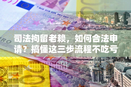 武汉司法拘留老赖，如何合法申请？搞懂这三步流程不吃亏！