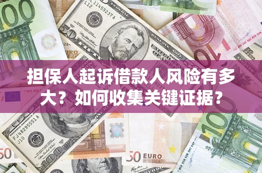 武汉担保人起诉借款人风险有多大？如何收集关键证据？