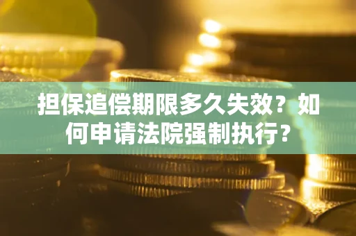 武汉担保追偿期限多久失效？如何申请法院强制执行？