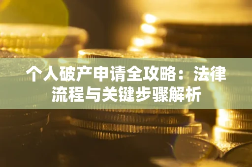 武汉个人破产申请全攻略：法律流程与关键步骤解析