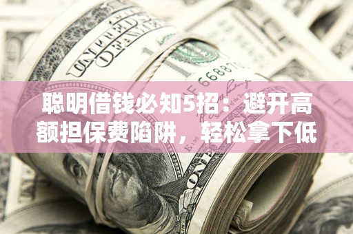 武汉聪明借钱必知5招：避开高额担保费陷阱，轻松拿下低息贷款