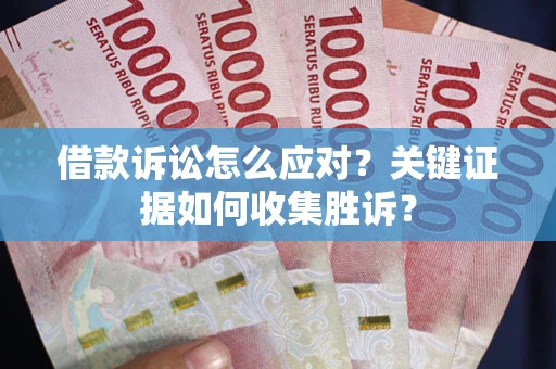 武汉借款诉讼怎么应对？关键证据如何收集胜诉？